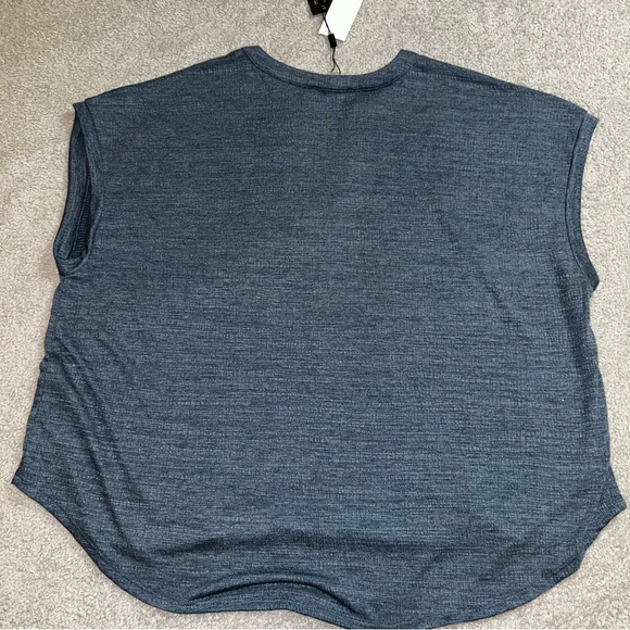 Cable & Gauge Slate Blue Blouse size 3x - Picture 3 of 5